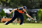 9 August 2020; Anna Kerrison of Scorchers fields the ball during the Women's Super Series match between Scorchers and Typhoons at Pembroke Cricket Club in Park Avenue, Dublin. Photo by Sam Barnes/Sportsfile