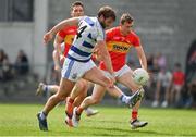 9 August 2020; Aidan O'Shea of Breaffy in action against Eoghan O'Reilly of Castlebar Mitchels during the Mayo County Senior Football Championship Group 1 Round 3 match between Castlebar Mitchels and Breaffy at Páirc Josie Munnelly in Castlebar, Mayo. Photo by Brendan Moran/Sportsfile