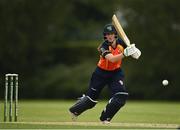 9 August 2020; Shauna Kavanagh of Scorchers plays a shot during the Women's Super Series match between Scorchers and Typhoons at Pembroke Cricket Club in Park Avenue, Dublin. Photo by Sam Barnes/Sportsfile