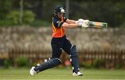 9 August 2020; Sophie MacMahon of Scorchers hits a four to make her half century during the Women's Super Series match between Scorchers and Typhoons at Pembroke Cricket Club in Park Avenue, Dublin. Photo by Sam Barnes/Sportsfile