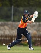 9 August 2020; Sophie MacMahon of Scorchers plays a shot during the Women's Super Series match between Scorchers and Typhoons at Pembroke Cricket Club in Park Avenue, Dublin. Photo by Sam Barnes/Sportsfile