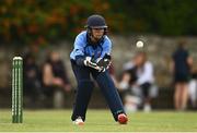 9 August 2020; Amy Hunter of Typhoons fields the ball during the Women's Super Series match between Scorchers and Typhoons at Pembroke Cricket Club in Park Avenue, Dublin. Photo by Sam Barnes/Sportsfile