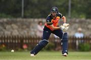 9 August 2020; Gaby Lewis of Scorchers plays a shot during the Women's Super Series match between Scorchers and Typhoons at Pembroke Cricket Club in Park Avenue, Dublin. Photo by Sam Barnes/Sportsfile