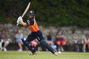 9 August 2020; Leah Paul of Scorchers plays a shot during the Women's Super Series match between Scorchers and Typhoons at Pembroke Cricket Club in Park Avenue, Dublin. Photo by Sam Barnes/Sportsfile