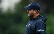 10 August 2020; Kicking coach and lead performance analyst Emmet Farrell during Leinster Rugby squad training at UCD in Dublin. Photo by Ramsey Cardy/Sportsfile