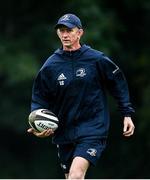 10 August 2020; Head coach Leo Cullen during Leinster Rugby squad training at UCD in Dublin. Photo by Ramsey Cardy/Sportsfile
