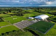 9 August 2020; A general view of the pitches, including the new Air Dome at the Connacht GAA Centre in Bekan, Mayo. It is the world's largest Air Dome at 150 metres long by 100 metres wide and 26 metres high and can accommodate a full size GAA pitch. The structure also includes a full-sized pitch, a running track and a gym. Photo by Brendan Moran/Sportsfile