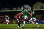 11 August 2020; Ricardo Dinanga of Cork City celebrates after scoring the match winning goal during the Extra.ie FAI Cup  First Round match between Cork City and Longford Town at Turners Cross in Cork. Photo by Eóin Noonan/Sportsfile