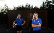 14 August 2020; Allie Heatherington, right, and Robyn Heatherington pose for a portrait during an Athlone Town women's team training session at the Athlone Town Stadium in Athlone, Westmeath. Photo by Harry Murphy/Sportsfile