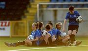 14 August 2020; Athlone Town players during an Athlone Town women's team training session at the Athlone Town Stadium in Athlone, Westmeath. Photo by Harry Murphy/Sportsfile