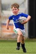 12 August 2020; Cian Tobin, age 6, in action during the Bank of Ireland Leinster Rugby Summer Camp in Ashbourne, Meath. Photo by Matt Browne/Sportsfile