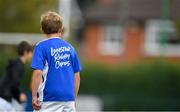 13 August 2020; A participant in action during the Bank of Ireland Leinster Rugby Summer Camp at Clontarf RFC in Dublin. Photo by Eóin Noonan/Sportsfile
