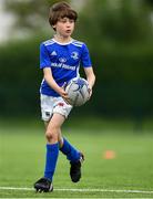 13 August 2020; Lachan Traynor in action during the Bank of Ireland Leinster Rugby Summer Camp at Clontarf RFC in Dublin. Photo by Eóin Noonan/Sportsfile