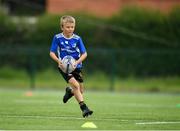 13 August 2020; Oscar Bingham in action during the Bank of Ireland Leinster Rugby Summer Camp at Clontarf RFC in Dublin. Photo by Eóin Noonan/Sportsfile