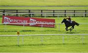 14 August 2020; Gold Maze, with Shane Foley up, races clear of the field on their way to winning the Big Picture Communications Maiden at The Curragh Racecourse in Kildare.  Photo by Sam Barnes/Sportsfile