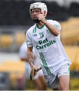 14 August 2020; Owen Wall of O'Loughlin Gaels after scoring his side's second goal during the Kilkenny County Senior Hurling League Group A Round 3 match between James Stephens and O'Loughlin Gaels at UPMC Nowlan Park in Kilkenny. Photo by Matt Browne/Sportsfile