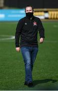 14 August 2020; Dundalk media officer Darren Crawley prior to the SSE Airtricity League Premier Division match between Dundalk and Waterford at Oriel Park in Dundalk, Louth. Photo by Stephen McCarthy/Sportsfile