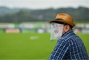 15 August 2020; Finn Harps volunteer Billy Vance prior to the SSE Airtricity League Premier Division match between Finn Harps and Bohemians at Finn Park in Ballybofey, Donegal. Photo by Seb Daly/Sportsfile