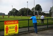 15 August 2020; A general view during the Dublin County Senior 1 Football Championship Group 2 Round 3 match between Na Fianna and Ballinteer St Johns at Balgriffin in Dublin. Photo by David Fitzgerald/Sportsfile