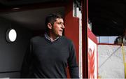 15 August 2020; Derry City manager Declan Devine prior to the SSE Airtricity League Premier Division match between Shelbourne and Derry City at Tolka Park in Dublin. Photo by Stephen McCarthy/Sportsfile