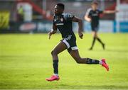 15 August 2020; Ibrahim Meite of Derry City during the SSE Airtricity League Premier Division match between Shelbourne and Derry City at Tolka Park in Dublin. Photo by Stephen McCarthy/Sportsfile