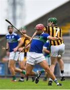 16 August 2020; John Lacey of Glynn-Barntown in action against Eoin Doyle of Shelmaliers during the Wexford County Senior Hurling Championship Semi-Final match between Glynn-Barntown and Shelmaliers at Chadwicks Wexford Park in Wexford. Photo by Eóin Noonan/Sportsfile