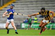 16 August 2020; Ger Dempsey of Glynn-Barntown in action against Glen MAlone of Shelmaliers during the Wexford County Senior Hurling Championship Semi-Final match between Glynn-Barntown and Shelmaliers at Chadwicks Wexford Park in Wexford. Photo by Eóin Noonan/Sportsfile