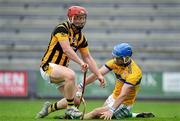 16 August 2020; Mark Fanning of Glynn-Barntown saves a goal bound effort by Joe Kelly of Shelmaliers during the Wexford County Senior Hurling Championship Semi-Final match between Glynn-Barntown and Shelmaliers at Chadwicks Wexford Park in Wexford. Photo by Eóin Noonan/Sportsfile