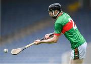16 August 2020; Lorcan Egan of Loughmore-Castleiney during the Tipperary County Senior Hurling Championship Group 3 Round 3 match between Kilruane McDonagh's and Loughmore Castleiney at Semple Stadium in Thurles, Tipperary. Photo by Piaras Ó Mídheach/Sportsfile
