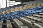 16 August 2020; A general view of seats in the stand before the Tipperary County Senior Hurling Championship Group 3 Round 3 match between Kilruane McDonaghs and Loughmore Castleiney at Semple Stadium in Thurles, Tipperary. Photo by Piaras Ó Mídheach/Sportsfile