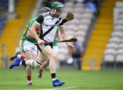 16 August 2020; Thomas Cleary of Kilruane MacDonagh's gets past Tommy Maher of Loughmore-Castleiney during the Tipperary County Senior Hurling Championship Group 3 Round 3 match between Kilruane McDonagh's and Loughmore Castleiney at Semple Stadium in Thurles, Tipperary. Photo by Piaras Ó Mídheach/Sportsfile