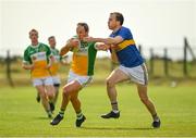 16 August 2020; Michael Murphy of Glenswilly in action against Ciaran McGinley of Kilcar during the Donegal County Senior Football Championship Round 1 match between Kilcar and Glenswilly at Towney Park in Kilcar, Donegal. Photo by Seb Daly/Sportsfile