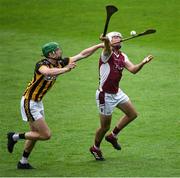 16 August 2020; Ciarán Cowan of Borris-Ileigh is tackled by Paul Shanahan of Upperchurch Drombane during the Tipperary County Senior Hurling Championship Group 4 Round 3 match between Borris-Ileigh and Upperchurch-Drombane at Semple Stadium in Thurles, Tipperary. Photo by Piaras Ó Mídheach/Sportsfile