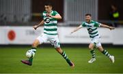 16 August 2020; Neil Farrugia of Shamrock Rovers during the SSE Airtricity League Premier Division match between St Patrick's Athletic and Shamrock Rovers at Richmond Park in Dublin. Photo by Stephen McCarthy/Sportsfile