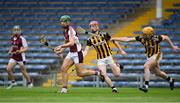 16 August 2020; Conor Kenny of Borris-Ileigh gets away from Keith Ryan, left, and John Ryan of Upperchurch Drombane during the Tipperary County Senior Hurling Championship Group 4 Round 3 match between Borris-Ileigh and Upperchurch-Drombane at Semple Stadium in Thurles, Tipperary. Photo by Piaras Ó Mídheach/Sportsfile