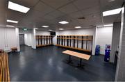 16 August 2020; An empty Croke Park Stadium dressingroom at 2.39pm as the teams would be preparing on the original scheduled date of the 2020 GAA Hurling All-Ireland Senior Championship Final. Due to current restrictions laid down by the Irish government to prevent the spread of coronavirus, the dates for the staging of the GAA inter-county season have been pushed back, with the first round of games now due to start in October. The 2020 All-Ireland Senior Hurling Championship was due to be the 133rd staging of the All-Ireland Senior Hurling Championship, the Gaelic Athletic Association's premier inter-county hurling tournament, since its establishment in 1887. For the first time in 96 years the All-Ireland hurling final is now due to be played in December with the 2020 final due on Sunday, December 13th, the same weekend on which Dublin beat Galway in the 1924 final. Photo by Brendan Moran/Sportsfile