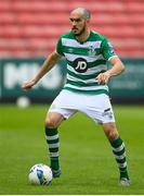 16 August 2020; Joey O'Brien of Shamrock Rovers during the SSE Airtricity League Premier Division match between St Patrick's Athletic and Shamrock Rovers at Richmond Park in Dublin. Photo by Stephen McCarthy/Sportsfile