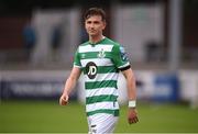 16 August 2020; Ronan Finn of Shamrock Rovers during the SSE Airtricity League Premier Division match between St Patrick's Athletic and Shamrock Rovers at Richmond Park in Dublin. Photo by Stephen McCarthy/Sportsfile