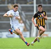 16 August 2020; Dara Mac Gearailt of Mícheál Breathnachs in action against Michael Daly of Mountbellew/Moylough during the Galway County Senior Football Championship Group 2 match between Mícheál Breathnachs and Mountbellew/Moylough at Pearse Stadium in Galway. Photo by Ramsey Cardy/Sportsfile