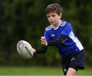 18 August 2020; John Donnelly, age 11, in action during the Bank of Ireland Leinster Rugby Summer Camp at Blackrock in Dublin. Photo by Matt Browne/Sportsfile