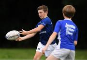 18 August 2020; Ben Power, age 11, in action during the Bank of Ireland Leinster Rugby Summer Camp at Blackrock in Dublin. Photo by Matt Browne/Sportsfile