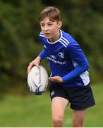 18 August 2020; Rory Hurson, age 11, in action during the Bank of Ireland Leinster Rugby Summer Camp at Blackrock in Dublin. Photo by Matt Browne/Sportsfile