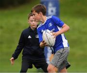 18 August 2020; Jack Sheeran, age 11, in action during the Bank of Ireland Leinster Rugby Summer Camp at Blackrock in Dublin. Photo by Matt Browne/Sportsfile