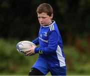 18 August 2020; Matthew Twomey, age 11, in action during the Bank of Ireland Leinster Rugby Summer Camp at Blackrock in Dublin. Photo by Matt Browne/Sportsfile