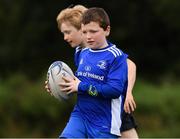 18 August 2020; Matthew Twomey, age 11, in action during the Bank of Ireland Leinster Rugby Summer Camp at Blackrock in Dublin. Photo by Matt Browne/Sportsfile