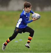 18 August 2020; Thomas Doody, age 9, in action during the Bank of Ireland Leinster Rugby Summer Camp at Blackrock in Dublin. Photo by Matt Browne/Sportsfile