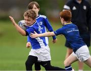 18 August 2020; Sam Hearty, age 9, in action during the Bank of Ireland Leinster Rugby Summer Camp at Blackrock in Dublin. Photo by Matt Browne/Sportsfile