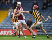 16 August 2020; Conor Kenny of Borris-Ileigh in action against Keith Ryan of Upperchurch Drombane during the Tipperary County Senior Hurling Championship Group 4 Round 3 match between Borris-Ileigh and Upperchurch-Drombane at Semple Stadium in Thurles, Tipperary. Photo by Piaras Ó Mídheach/Sportsfile