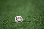 16 August 2020; A general view of a sliotar during the Tipperary County Senior Hurling Championship Group 4 Round 3 match between Borris-Ileigh and Upperchurch-Drombane at Semple Stadium in Thurles, Tipperary. Photo by Piaras Ó Mídheach/Sportsfile