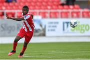 18 August 2020; Junior Ogedi-Uzokwe of Sligo Rovers during the SSE Airtricity League Premier Division match between Sligo Rovers and Waterford at The Showgrounds in Sligo. Photo by Harry Murphy/Sportsfile